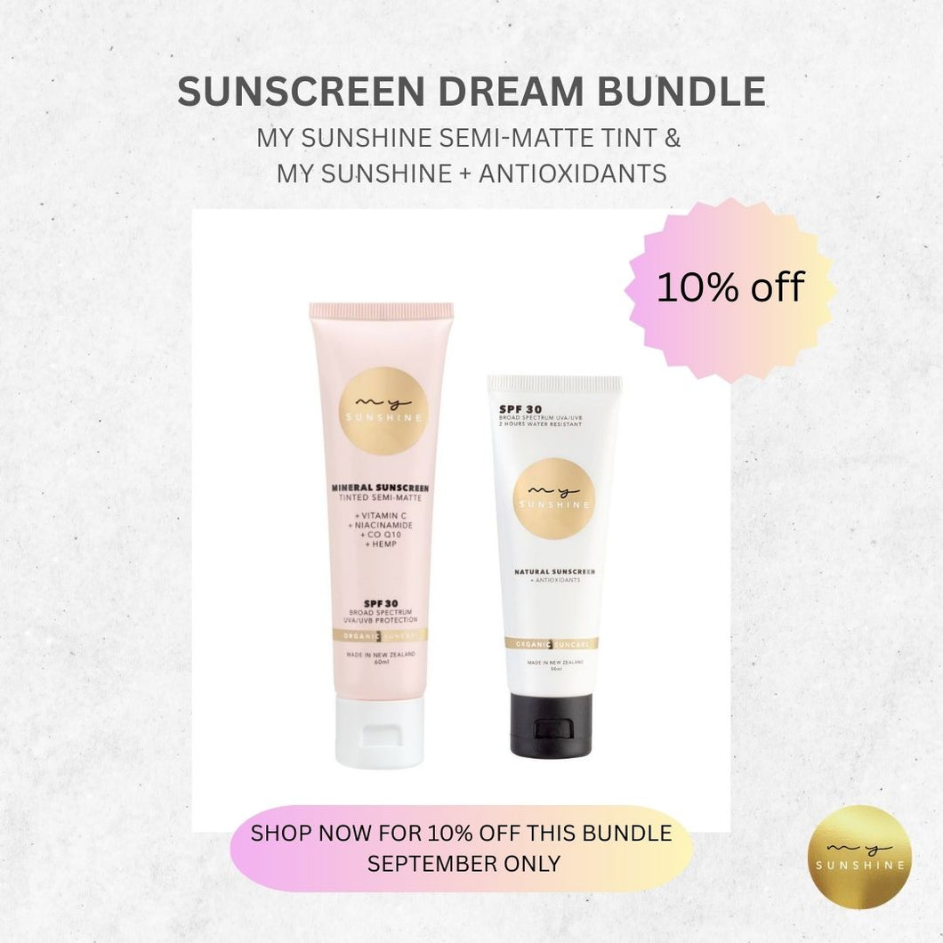 Sunscreen Dream Bundle (10% discount Sept only)